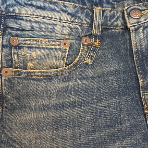 R13 Boy Flare Jeans Kelly Stretch Wash Sz 28 Wide Leg Luxury - Picture 8 of 8